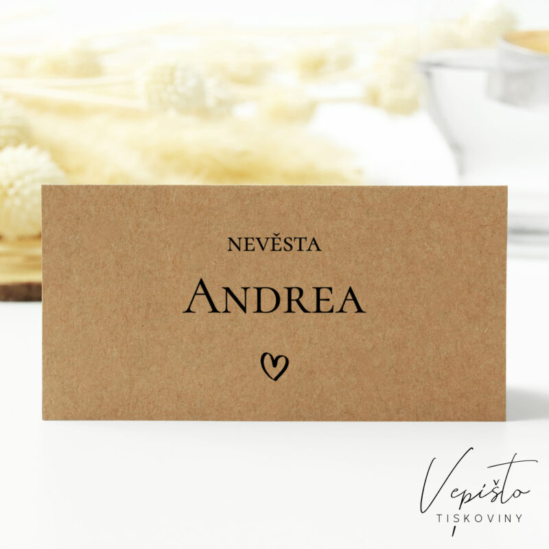 svatební jmenovka šablona